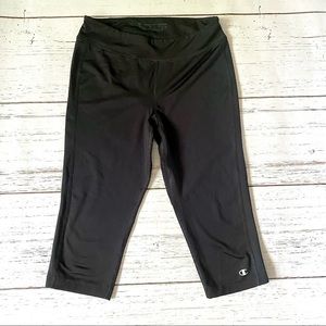 Champion black workout capris leggings.